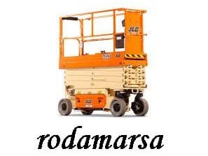 Reembandado 15x5 en goma para plataforma tijera Rodamarsa tires