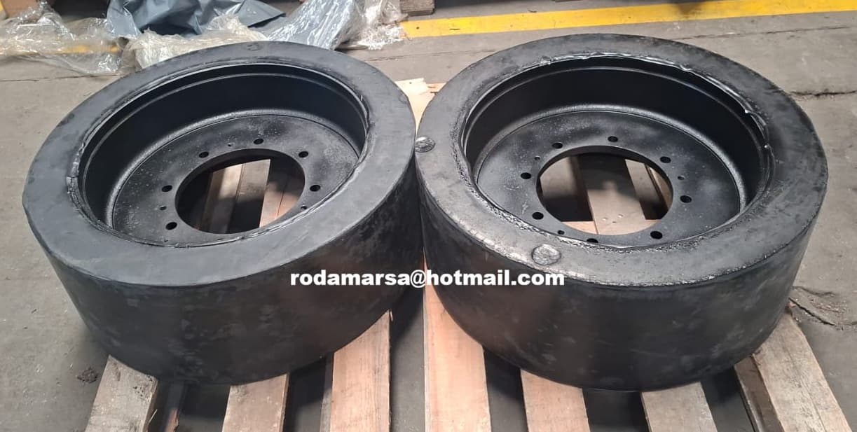 MAZA ENGOMADA RUEDA FRESADORA Rodamarsa tires