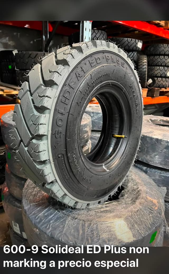 600x9 Solideal ED PLUS NON MARKING rodamarsa tires