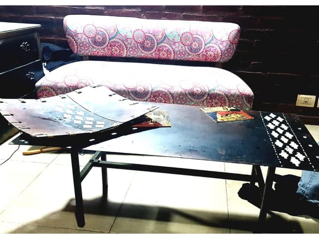 Mini sillon decoracion doble