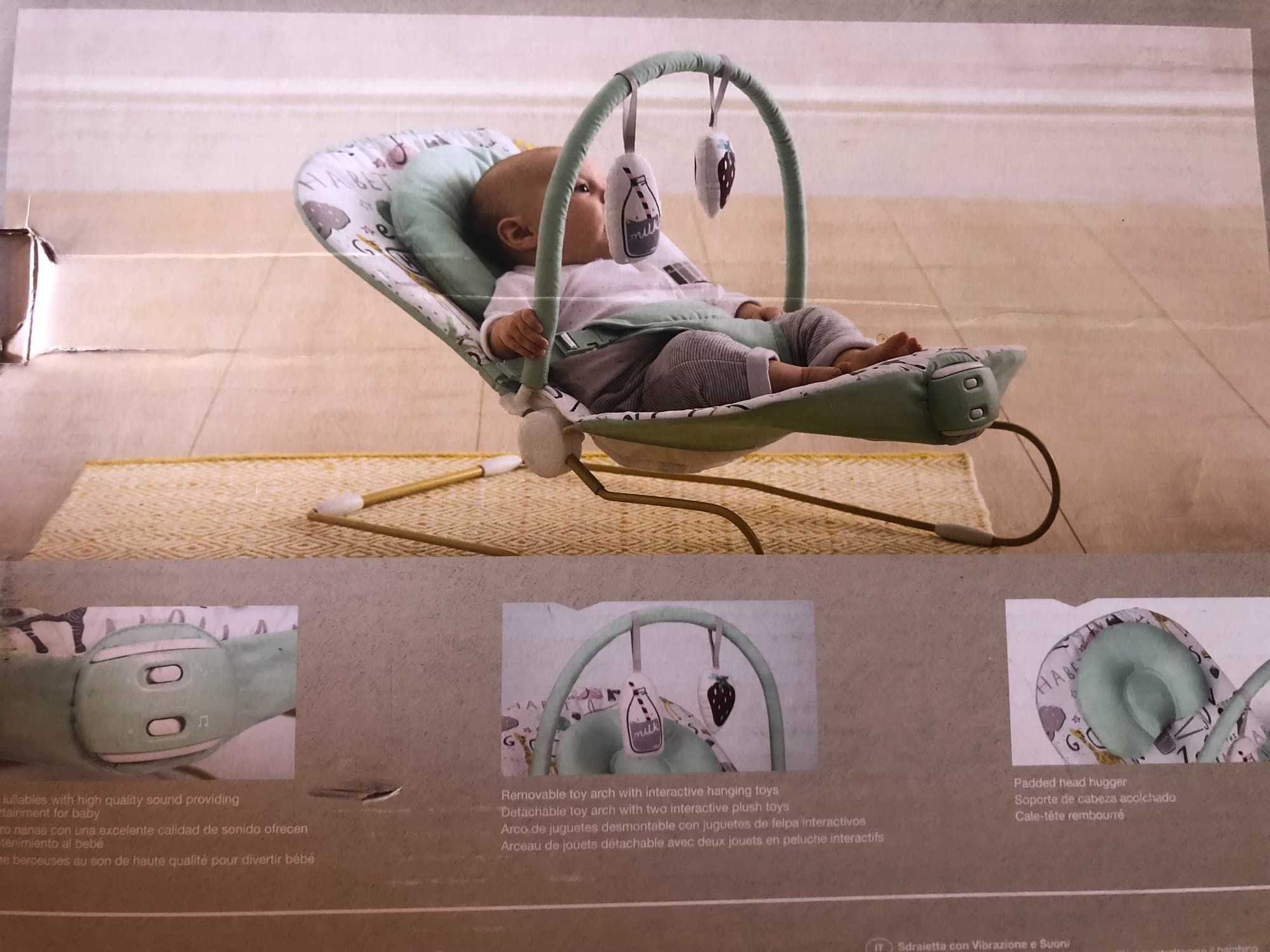 Mecedora para bebe