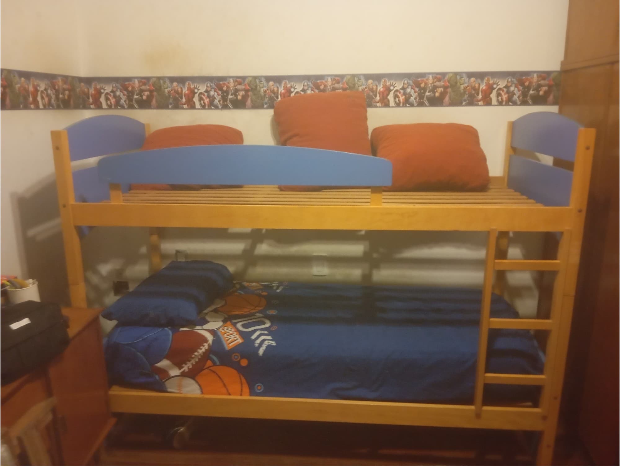 Cama marinera para chicos,de madera guatanbu.